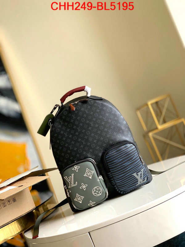 LV Bags(TOP)-Backpack-,ID: BL5195,$: 249USD
