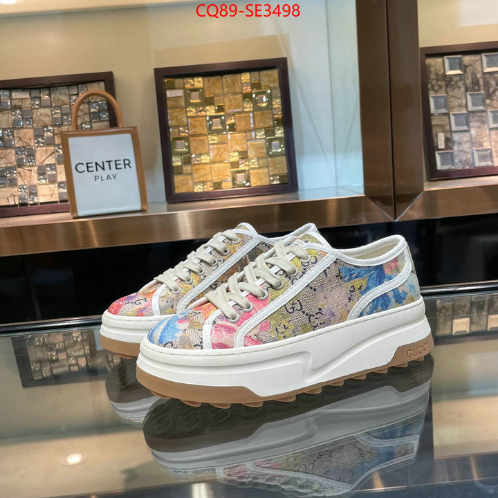 Women Shoes-Gucci,fake aaaaa , ID: SE3498,$: 89USD