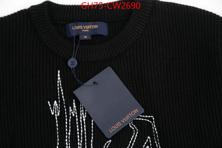 Clothing-LV,online shop , ID: CW2690,$: 75USD