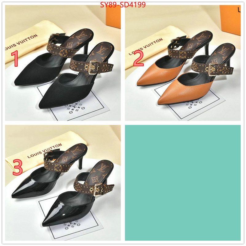 Women Shoes-LV,2023 aaaaa replica 1st copy , ID: SD4199,$: 89USD