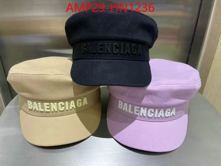 Cap (Hat)-Balenciaga,2023 aaaaa replica 1st copy , ID: HN1236,$: 29USD