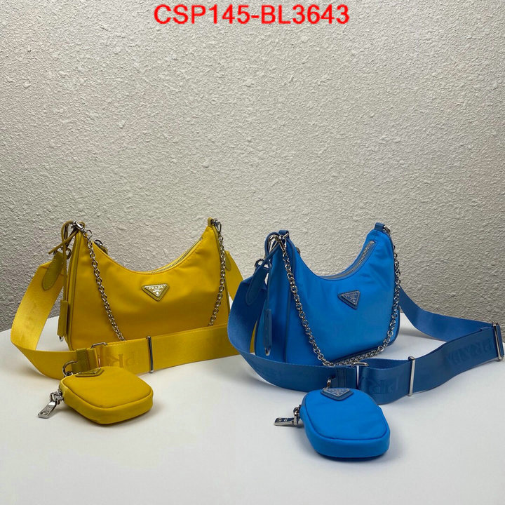 Prada Bags(TOP)-Re-Edition 2005,ID: BL3643,$: 145USD