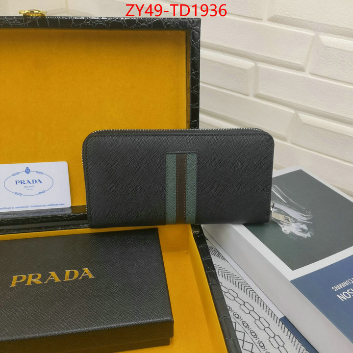 Prada Bags(4A)-Wallet,counter quality ,ID: TD1936,$: 49USD