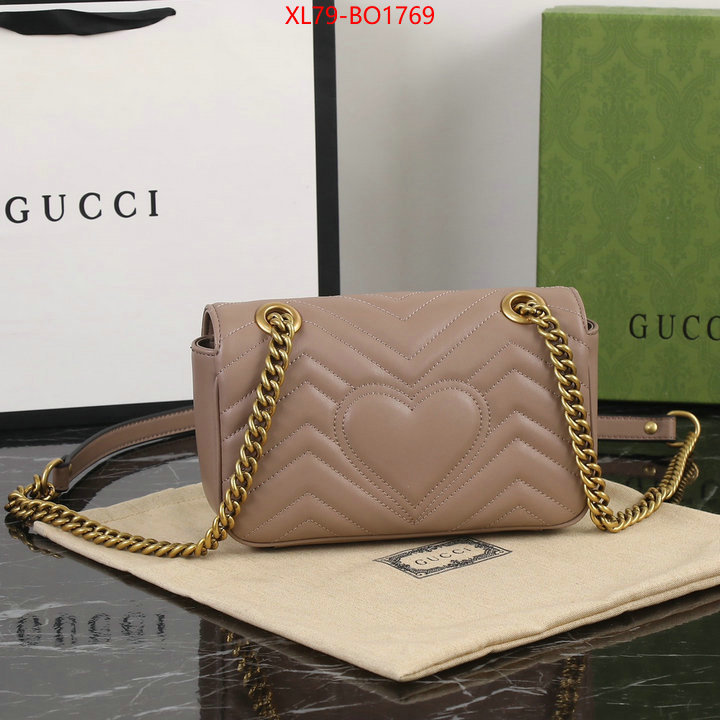 Gucci Bags(4A)-Marmont,buy the best high quality replica ,ID: BO1769,$: 79USD