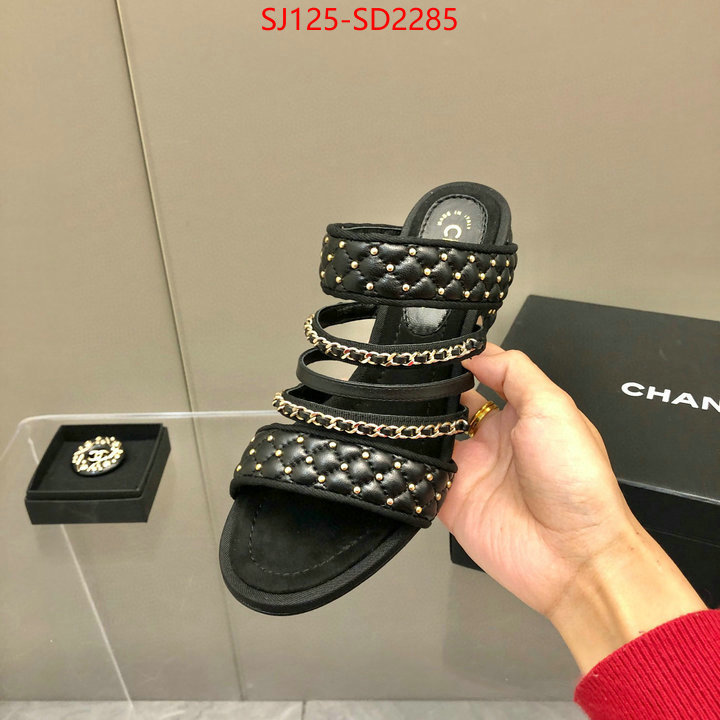 Women Shoes-Chanel,shop cheap high quality 1:1 replica , ID: SD2285,$: 125USD