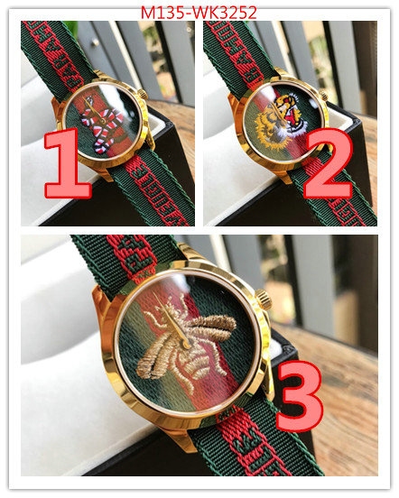 Watch(4A)-Gucci,online from china , ID: WK3252,$:135USD