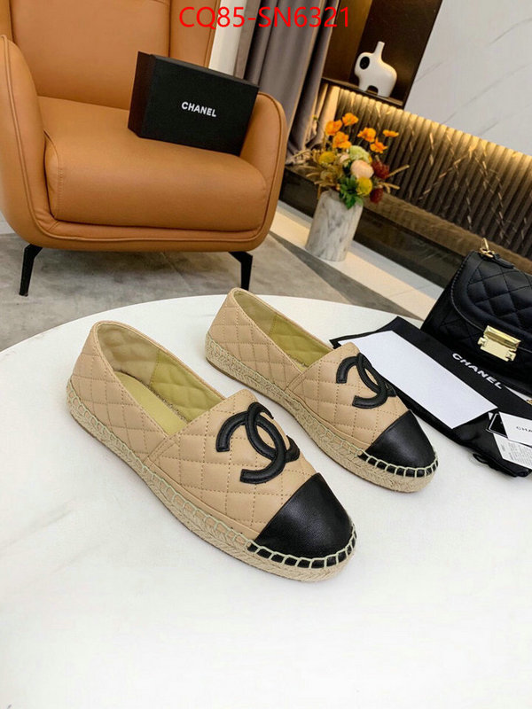 Women Shoes-Chanel,outlet 1:1 replica , ID: SN6321,$: 85USD