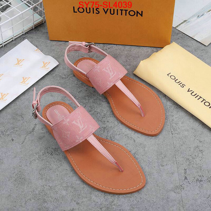 Women Shoes-LV,aaaaa replica , ID: SL4039,$: 75USD