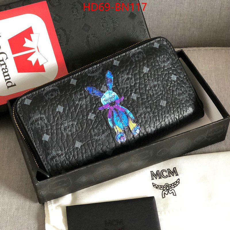 MCM Bags(TOP)-Wallet,ID: BN117,$: 69USD