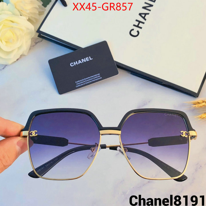 Glasses-Chanel,mirror copy luxury , ID: GR857,$: 45USD