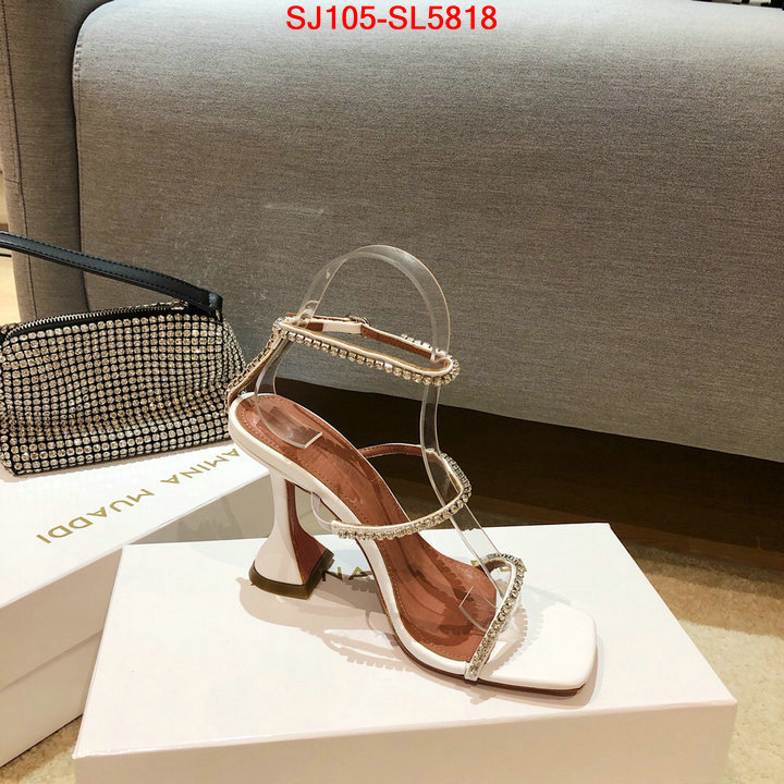 Women Shoes-Amina Muaddi,1:1 replica , ID: SL5818,$: 105USD