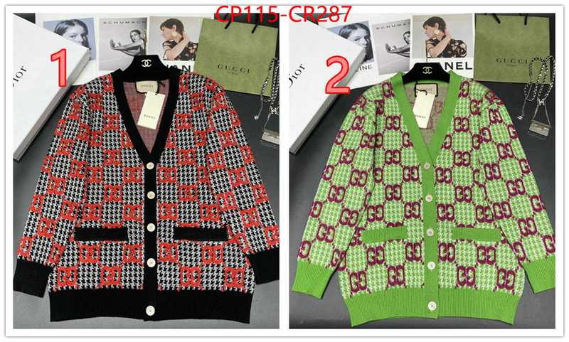 Clothing-Gucci,top brands like , ID: CR287,$: 115USD