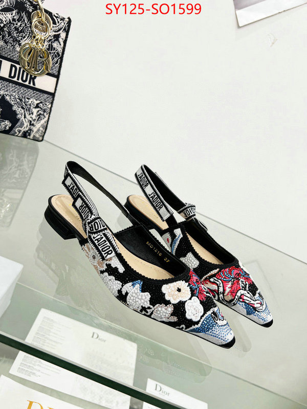 Women Shoes-Dior,cheap wholesale , ID: SO1599,$: 125USD