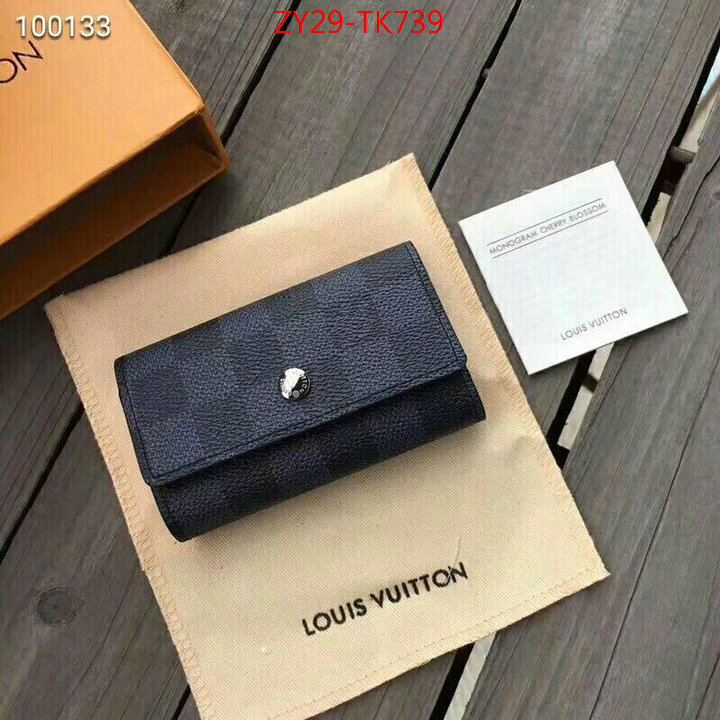 LV Bags(4A)-Wallet,ID: TK739,$:29USD