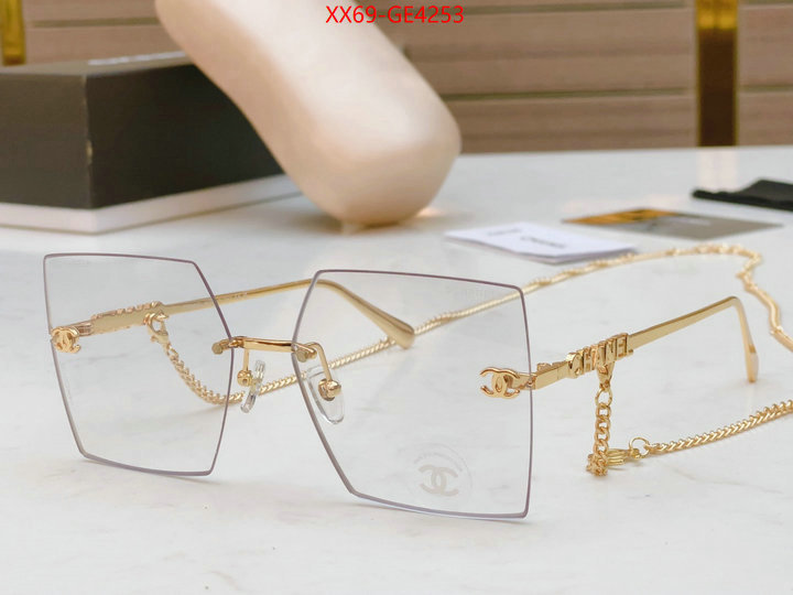 Glasses-Chanel,7 star , ID: GE4253,$: 69USD