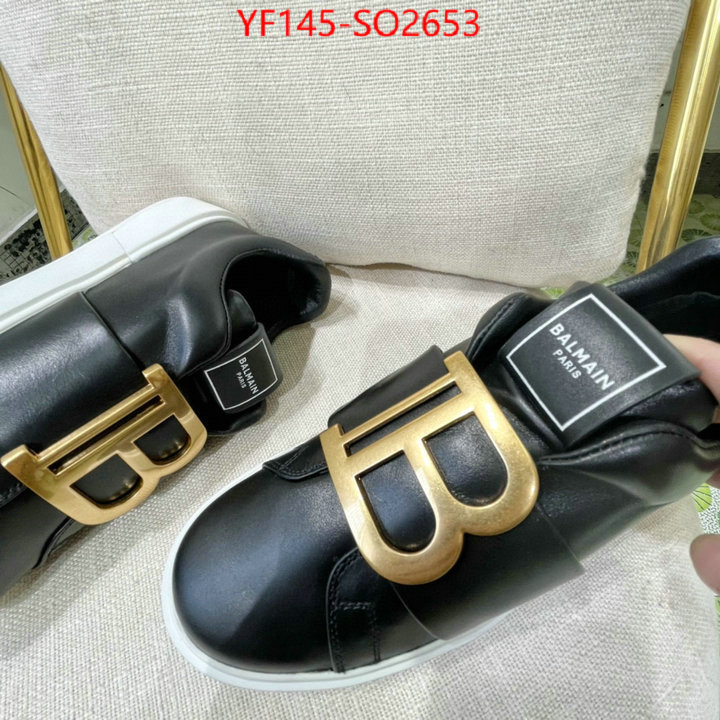 Women Shoes-Balmain,wholesale replica shop , ID: SO2653,$: 145USD