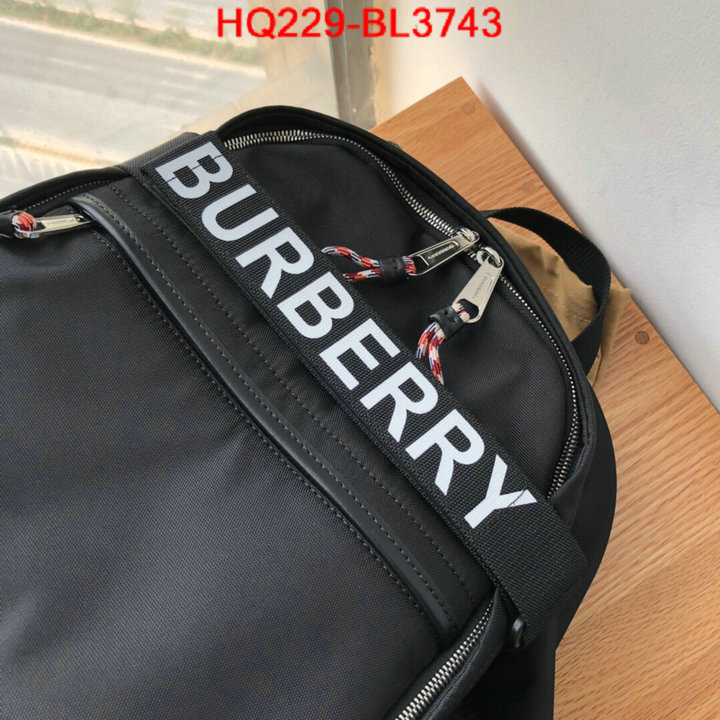 Burberry Bags(TOP)-Backpack-,practical and versatile replica designer ,ID: BL3743,$: 229USD