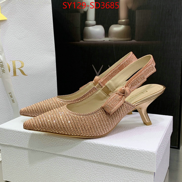 Women Shoes-Dior,replcia cheap , ID: SD3685,$: 129USD