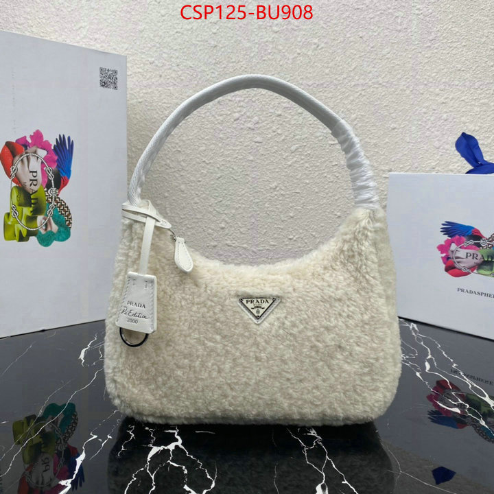 Prada Bags(TOP)-Re-Edition 2000,ID: BU908,$: 125USD