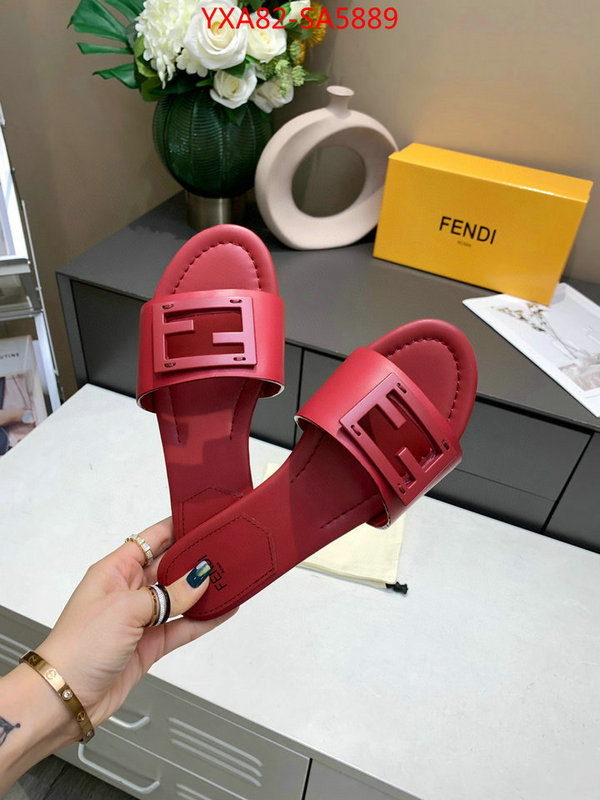 Women Shoes-Fendi,replica shop , ID: SA5889,$: 82USD