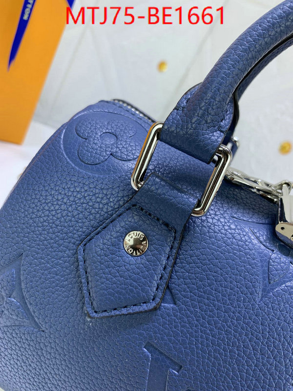 LV Bags(4A)-Speedy-,can i buy replica ,ID: BE1661,$: 75USD