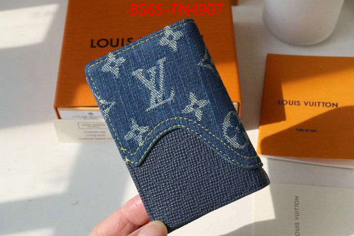 LV Bags(TOP)-Wallet,ID: TN4907,$: 65USD