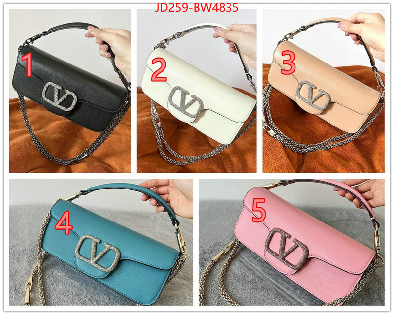 Valentino Bags (TOP)-LOC-V Logo ,aaaaa+ replica ,ID: BW4835,$: 259USD