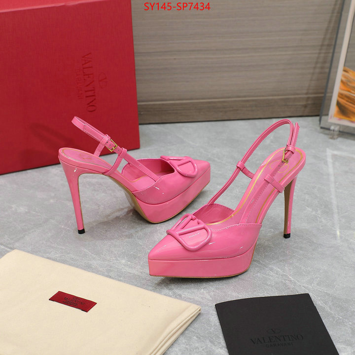 Women Shoes-Valentino,cheap replica , ID: SP7434,$: 145USD