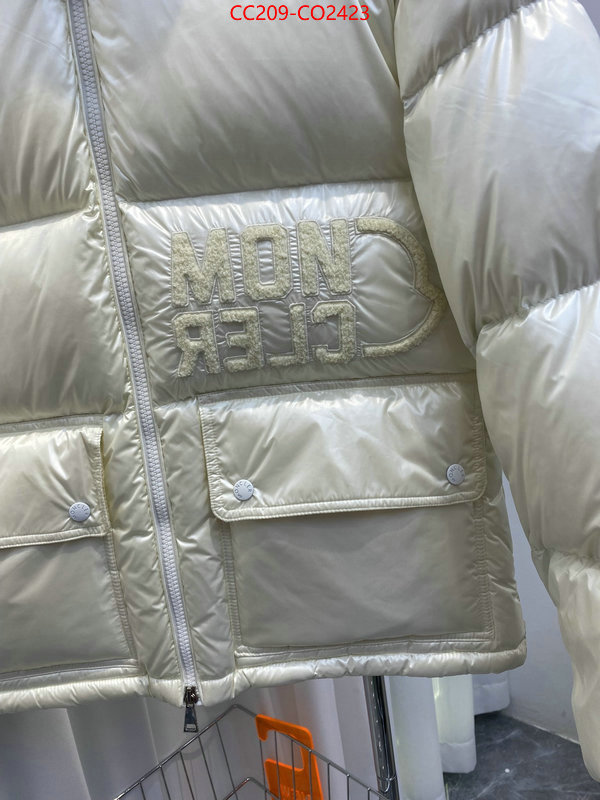 Down jacket Women-Moncler,is it ok to buy replica , ID: CO2423,$: 209USD