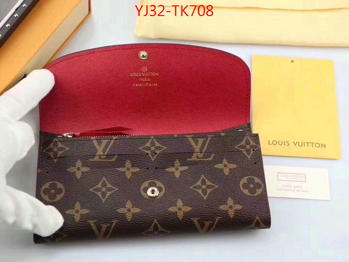 LV Bags(4A)-Wallet,ID: TK708,$:32USD