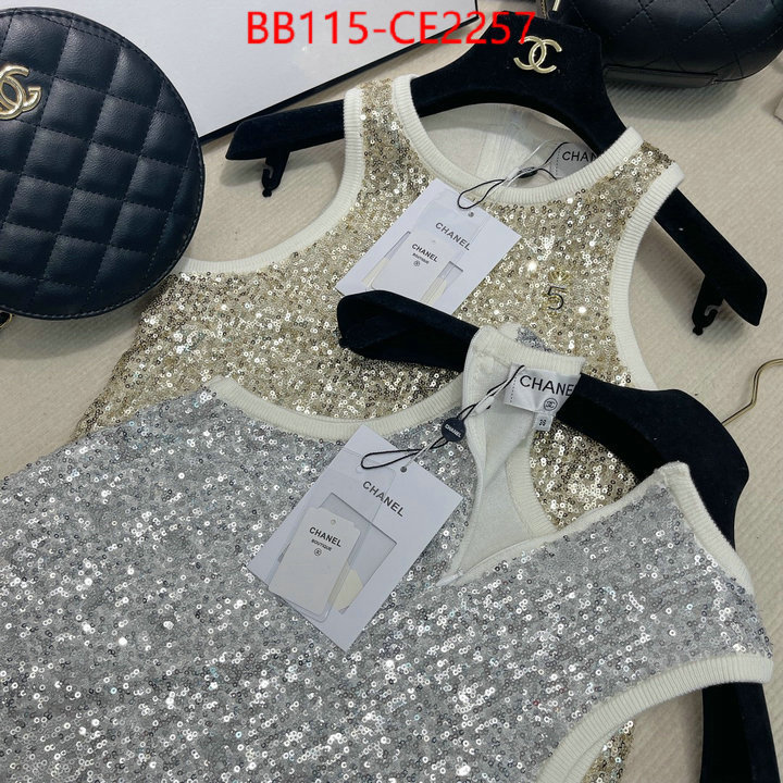 Clothing-Chanel,styles & where to buy , ID: CE2257,$: 115USD