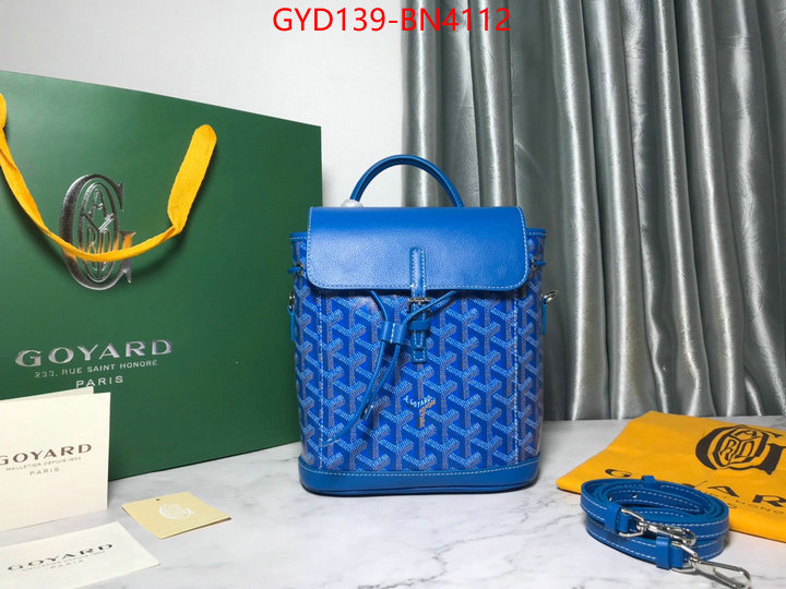 Goyard Bags(4A)-Backpack-,how to start selling replica ,ID: BN4112,$: 139USD