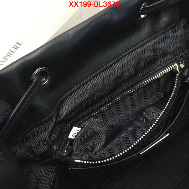 Prada Bags(TOP)-Backpack-,ID: BL3676,$: 199USD