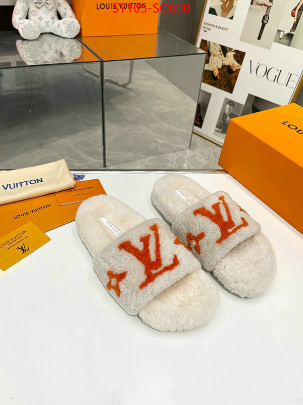 Women Shoes-LV,replicas , ID: SO600,$: 105USD