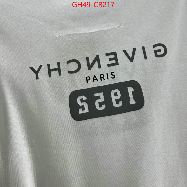 Clothing-Givenchy,luxury 7 star replica ,ID: CR217,$: 49USD