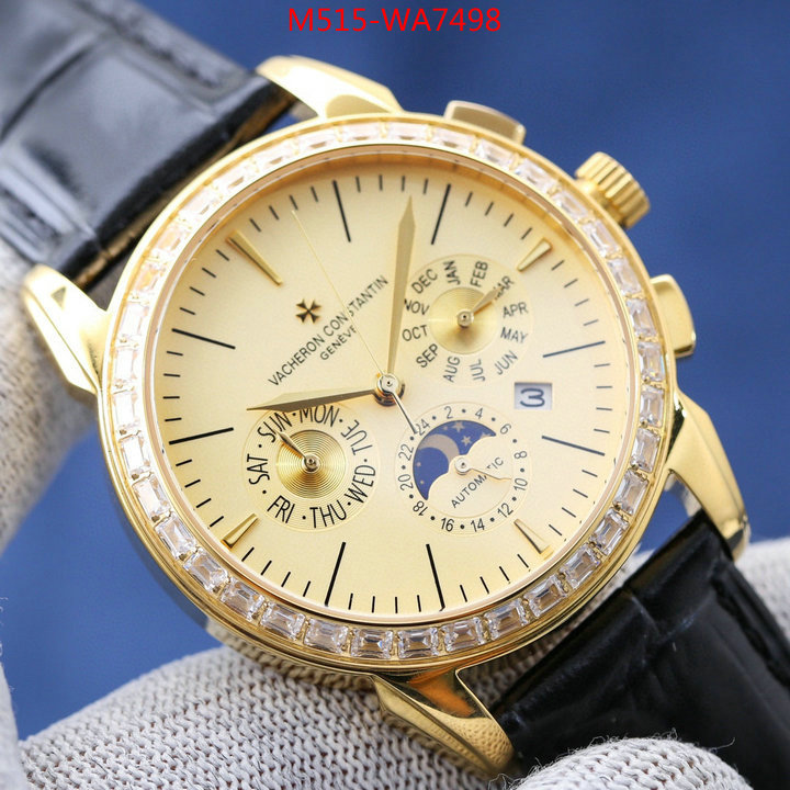 Watch(4A)-Vacheron Constantin,high quality aaaaa replica ,ID: WA7498,$: 515USD