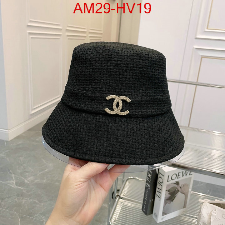 Cap (Hat)-Chanel,fashion replica ,ID: HV19,$: 29USD