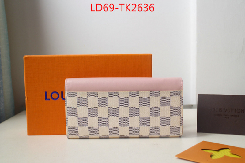 LV Bags(TOP)-Wallet,ID: TK2636,$:69USD