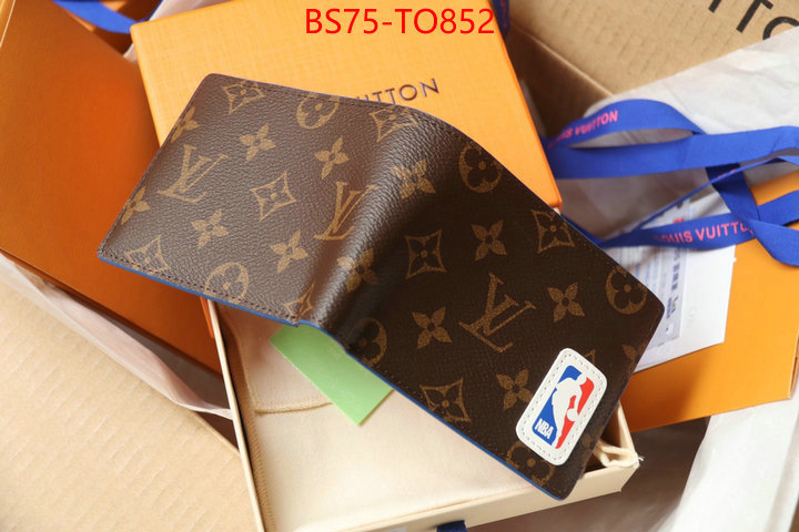 LV Bags(TOP)-Wallet,ID: TO852,$: 75USD