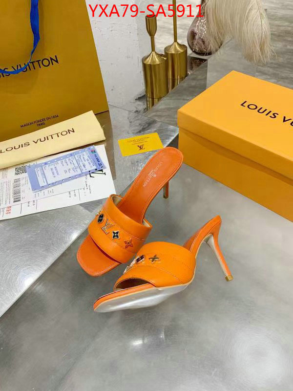 Women Shoes-LV,wholesale imitation designer replicas , ID: SA5911,$: 79USD