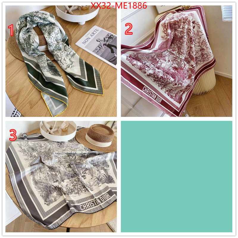 Scarf-Dior,customize best quality replica , ID: ME1886,$: 32USD