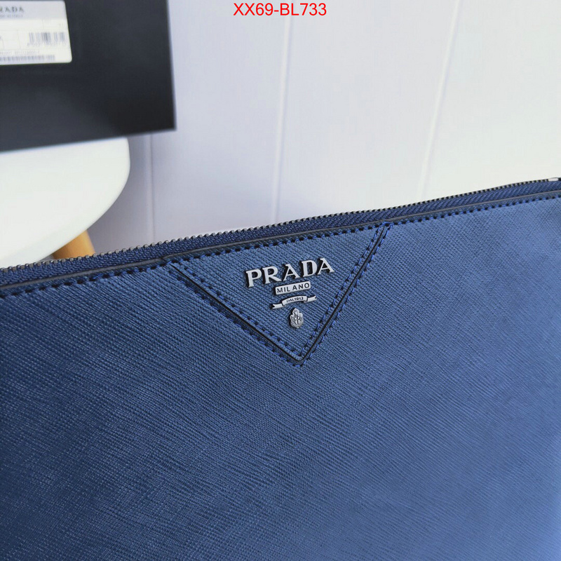 Prada Bags(TOP)-Clutch-,ID: BL733,$:69USD