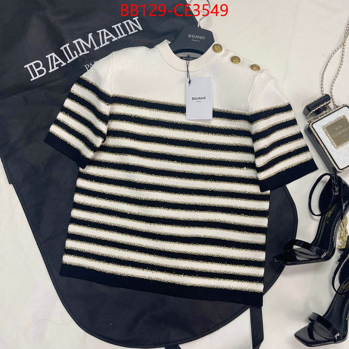 Clothing-Balmain,sellers online , ID: CE3549,$: 129USD