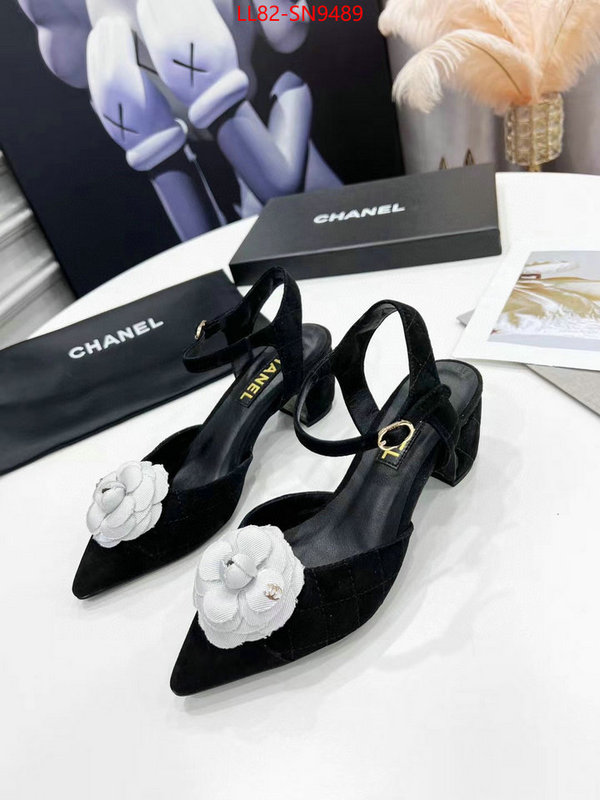 Women Shoes-Chanel,the best quality replica , ID: SN9489,$: 82USD