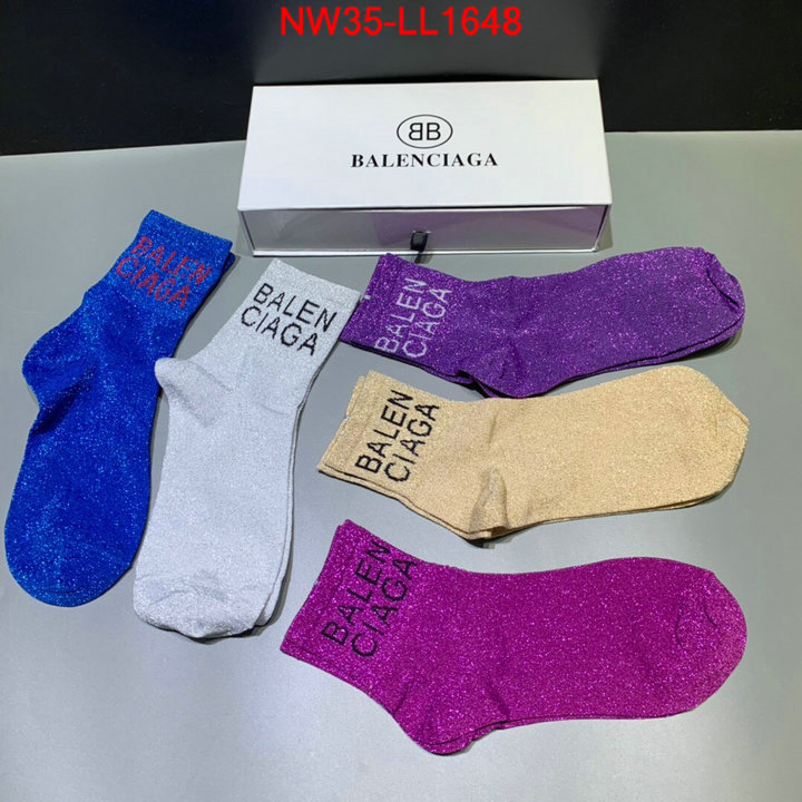 Sock-Balenciaga,2023 replica wholesale cheap sales online , ID: LL1648,$: 35USD