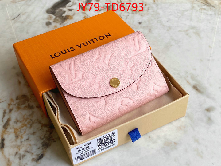 LV Bags(TOP)-Wallet,ID: TD6793,$: 79USD