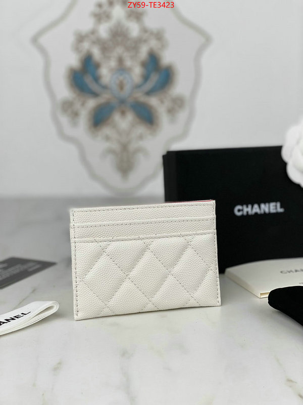 Chanel Bags(4A)-Wallet-,ID: TE3423,$: 59USD