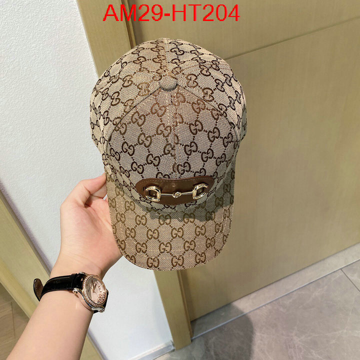 Cap (Hat)-Gucci,how quality , ID:HT204,$: 29USD