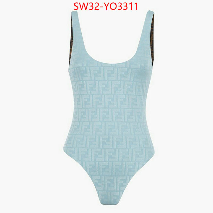 Swimsuit-Fendi,designer high replica , ID: YO3311,$: 32USD
