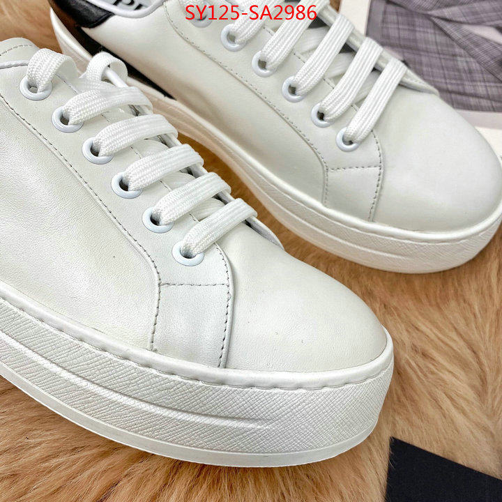 Women Shoes-Prada,high quality , ID:SA2986,$: 125USD